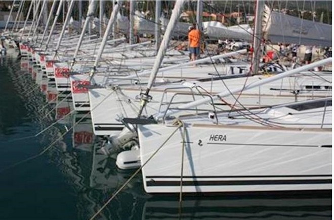 Beneteau one design fleet © Maggie Joyce - Mariner Boating Holidays http://www.marinerboating.com.au